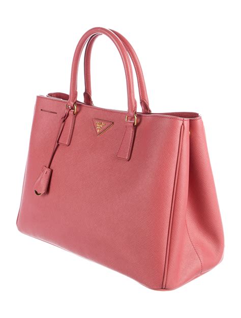 prada mini saffiano leather tote|prada saffiano lux tote large.